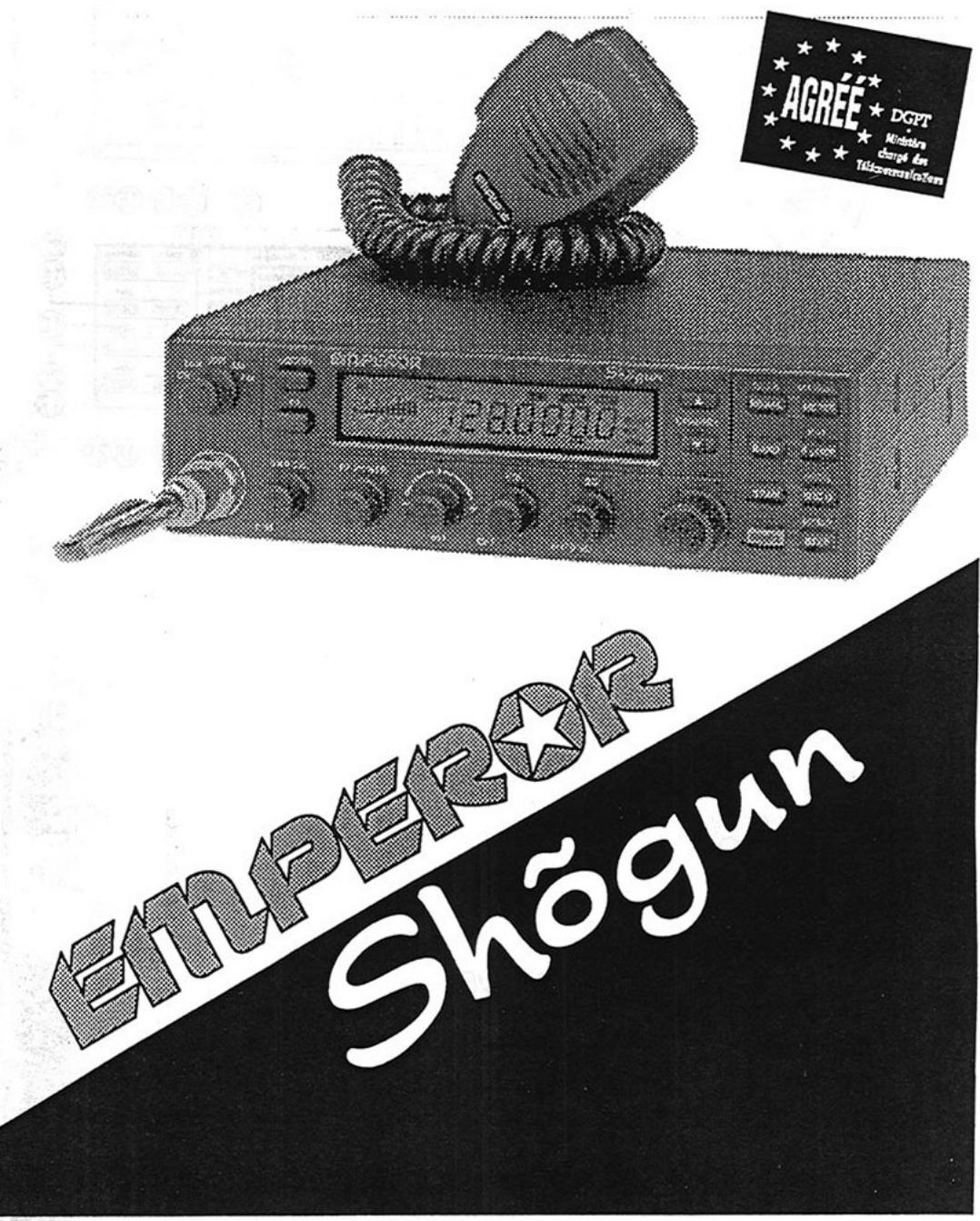 PRESIDENT EMPEROR SHOGUN - Radio-amateur 28-29,7 mhz - 1