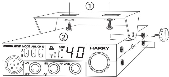 PRESIDENT HARRY - 1) MONTAGE IM AUTO: DER OPTIMALE PLATZ: - 1