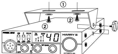 PRESIDENT HARRY II - 1) MONTAGE IM AUTO: DER OPTIMALE PLATZ: - 1