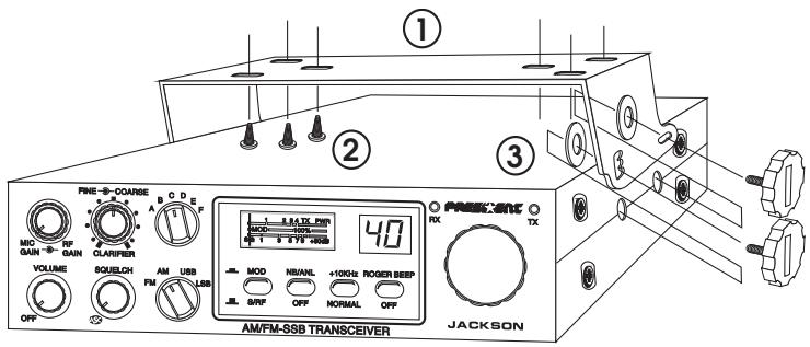 PRESIDENT JACKSON - 1) MONTAGE IM AUTO: DER OPTIMALE PLATZ: - 1