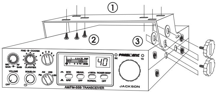 PRESIDENT JACKSON - 1) ELEGIR EMPLAZAMIENTO Y MONTAJE DEL PUESTO MOVIL: - 1