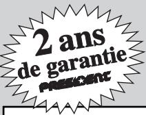 PRESIDENT JACKSON - Si vous constatez des défauts de fonctionnement : - 3