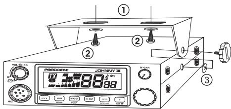 PRESIDENT JOHNNY III - 1) ELEGIR EL EMPLAZAMIENTO Y MONTAJE DEL PUESTO MOVIL - 1