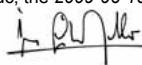 PRESIDENT JOHNNY III - CERTIFICATE OF CONFORMITY - 1