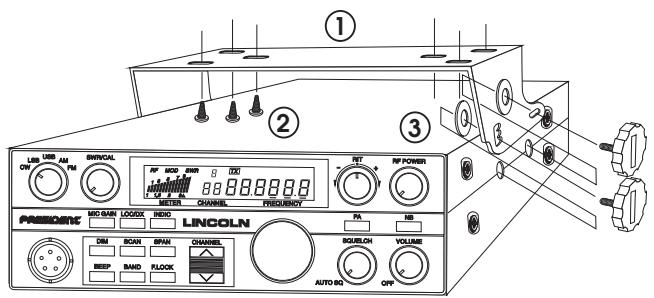 PRESIDENT LINCOLN - 1) MONTAGE IM AUTO: DER OPTIMALE PLATZ: - 1