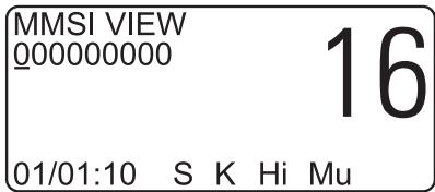 PRESIDENT MC 6800 DSC - Set MMSI of the radio - 1