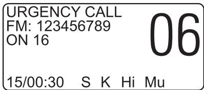 PRESIDENT MC 6800 DSC - Urgency and Safety Call" (Llamadas de urgencia y de seguidad) - 1