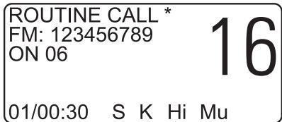 PRESIDENT MC 6800 DSC - Routine Call - 1