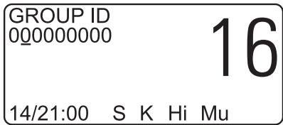 PRESIDENT MC 6800 DSC - Set Group ID - 1