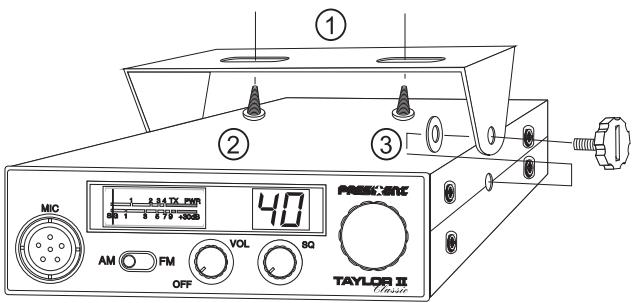 PRESIDENT TAYLOR II CLASSIC - 1) MONTAGE IM AUTO: DER OPTIMALE PLATZ - 1