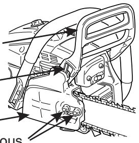 ECHO CS-370 - GUIDE et la châine - remplacement et installation - 1