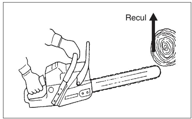 ECHO CS-370 - Le RECUL est dangegreux - 2