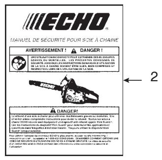 ECHO CS-370 - Listedemballage - 11