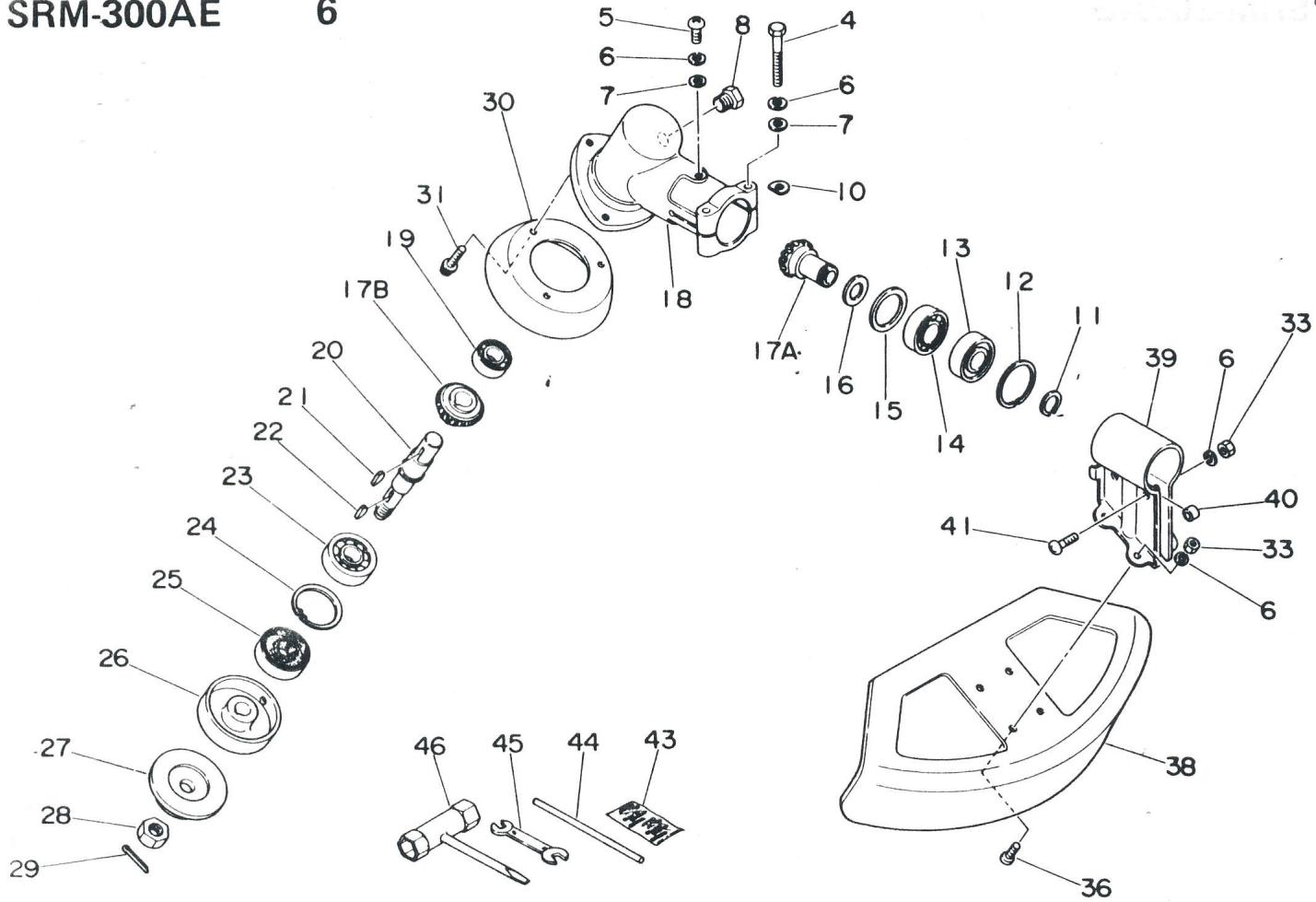 ECHO SRM-300AE - Stockage - 8