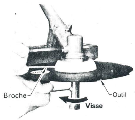 ECHO SRM-300AE - Montage du BOL glisseur - 1