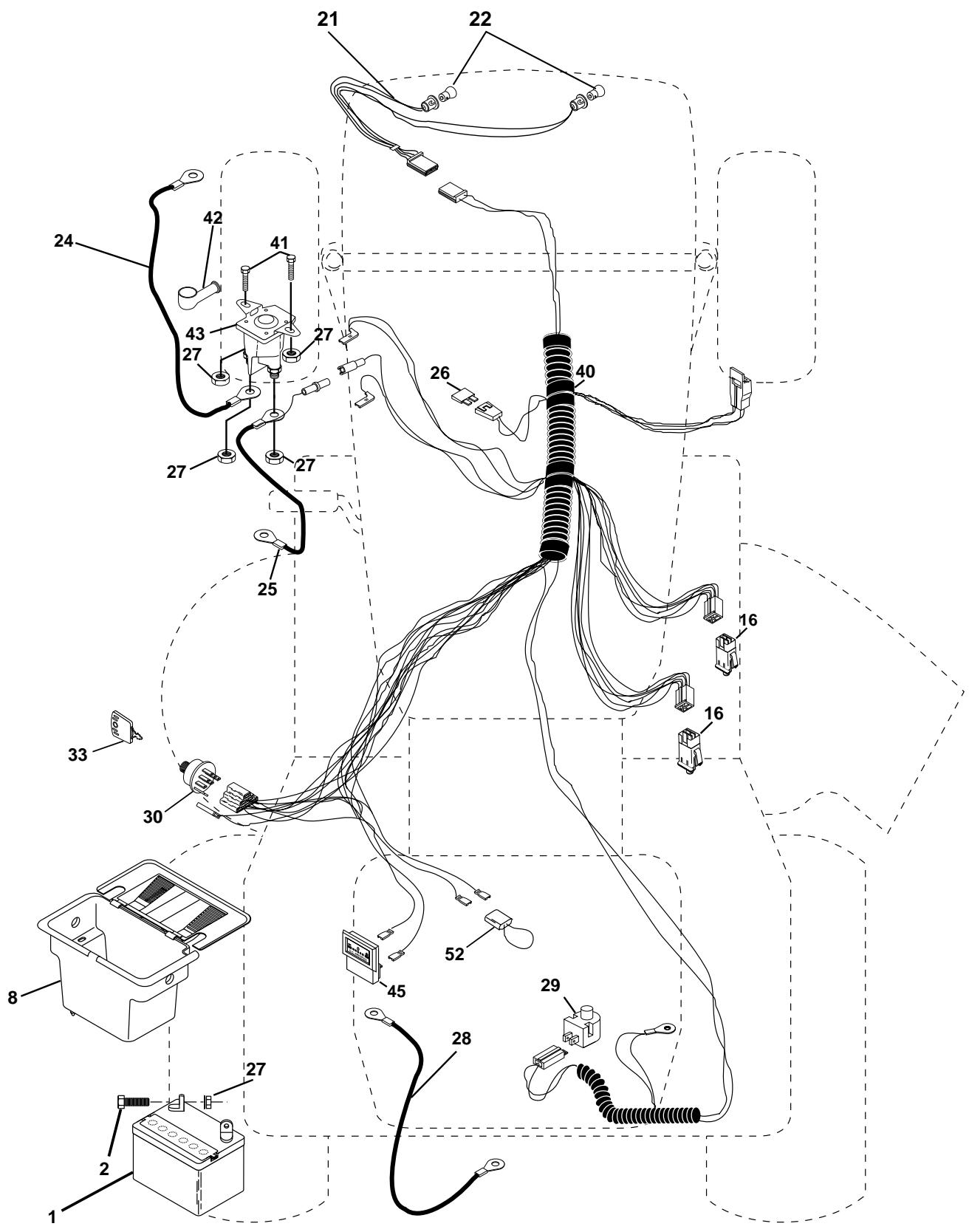 POULAN PC14542B - TRACTEUR - - NUMÉRO DE MODELE PC14542B - 1