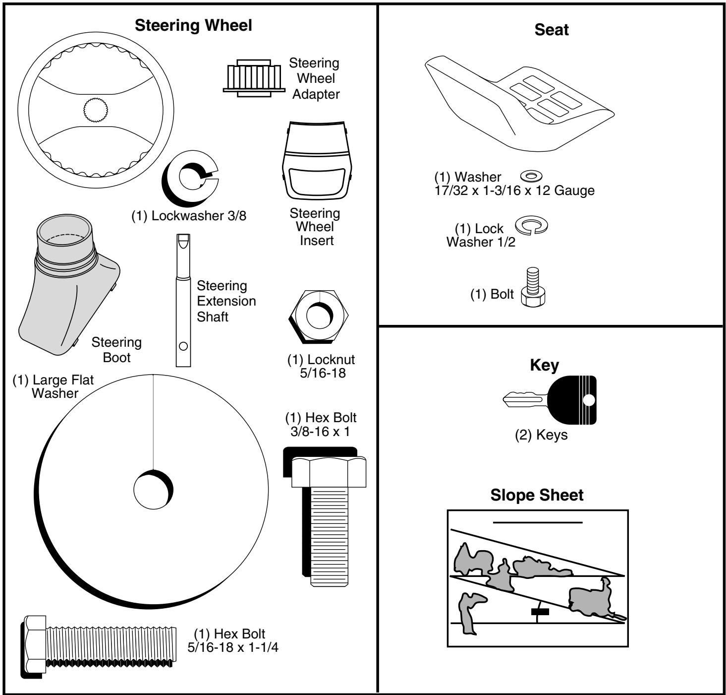 POULAN PO165H42STA - UNASSEMBLED PARTS - 1