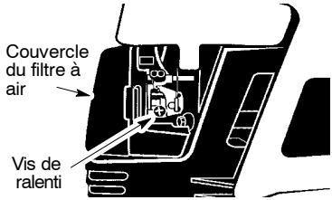 POULAN PRO PB200 - Réglage du ralenti - 1