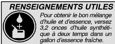 POULAN PRO PB200 - Remlissage du réservoir de carburant - 1