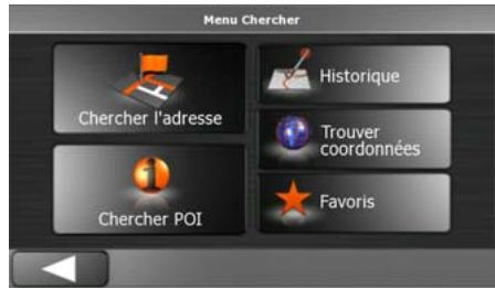 ZENEC ZE-NE2010 - Écran de démarrage : le menu de Navigation - 2