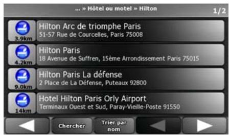 ZENEC ZE-NE2010 - Acceder à un POI - 1