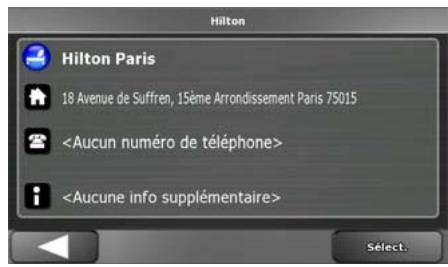 ZENEC ZE-NE2010 - Acceder à un POI - 2