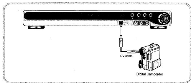 DIGITEK DVR-80PT - Entrée DV - 2