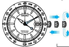 SEIKO 4F56 ANALOG QUARTZ - Couronne - 2