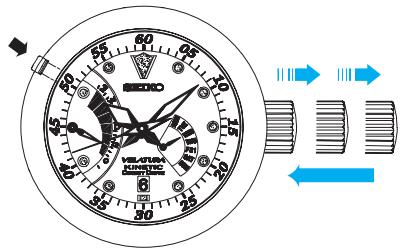 SEIKO 5D22 KINETIC - Réinitialisation du circuit intégré - 1