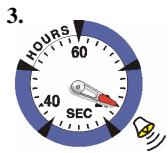 SEIKO ISA 8270 - Suoneria del conto alla rovescia - 3