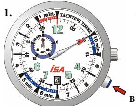 SEIKO ISA 8270 - Regolamento del conta alla rovescia - 1