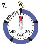SEIKO ISA 8270 - Suoneria del conto alla rovescia - 7