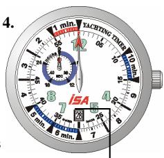 SEIKO ISA 8270 - Il cronometro inizia automaticamente après il conta alla rovescia - 4