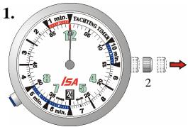 SEIKO ISA 8270 - Regola la sveglia (12h) - 1