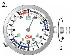 SEIKO ISA 8270 - Regola la sveglia (12h) - 2