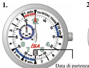 SEIKO ISA 8270 - Il cronometro inizia automaticamente après il conta alla rovescia - 1