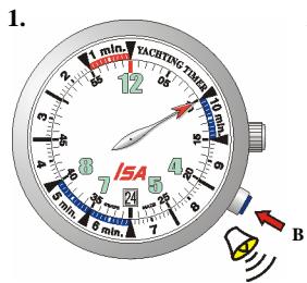 SEIKO ISA 8270 - Regolare il conta alla rovescia - 1