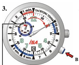 SEIKO ISA 8270 - Il cronometro inizia automaticamente après il conta alla rovescia - 3