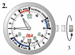 SEIKO ISA 8270 - Regola l'ora, minuti e la data. - 2