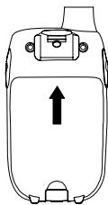 SWITEL WTC 605 - Inserting the batteries - 2