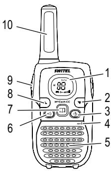 SWITEL WTC 605 - Display - 1