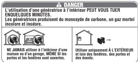 HOMELITE HGCA4500 - AUTOCOLLANTS DE SÉCURITÉ - 1