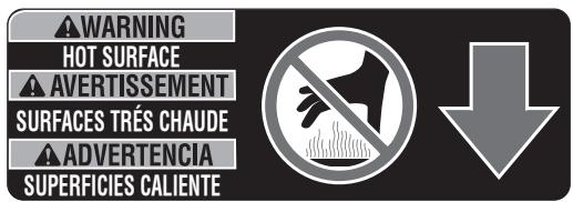 HOMELITE HGCA4500 - WARNING AVERTISSEMENT ADVERTENCIA - 2