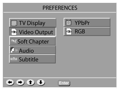 JAMO SVR 250 - Configuración de Preferencias - 5