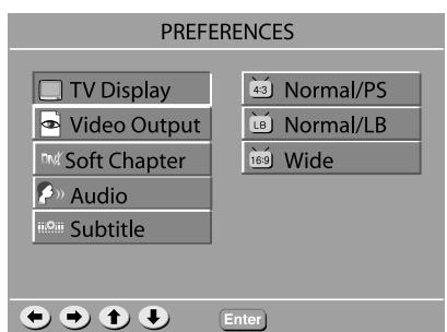 JAMO SVR 250 - Preference Setup - 1