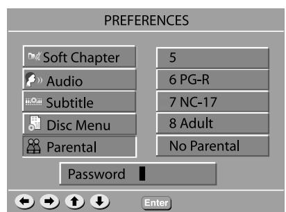 JAMO SVR 250 - Preference Setup - 10
