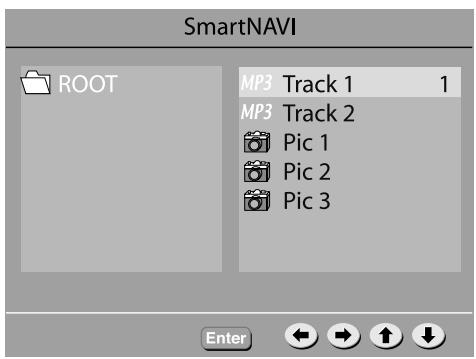 JAMO SVR 250 - Playing back files from Disc and USB - 1