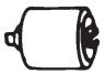 DREMEL 761 - 1/4" Sanding Drum (included) - 1