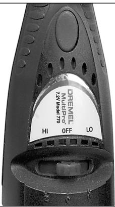 DREMEL 761 - Utilización de la herramenta giratoria sin cordón - 4
