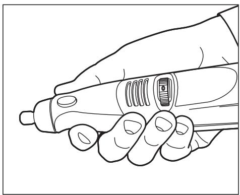 DREMEL 800 - Utilización de la herramenta giratoria sin cordón - 2